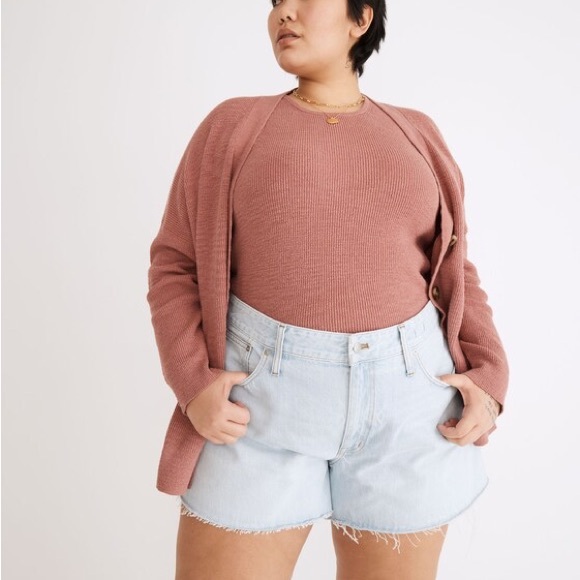 Madewell Relaxed Denim Shorts in Essen Wash - Picture 1 of 8